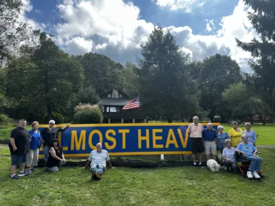 New 'Almost Heaven' sign dedicated in Chester